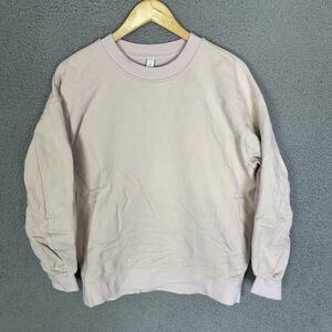 S Lululemon Sweatshirt Womens‎ 4 Pink Perfectly Oversized Crew Crewneck Pullover